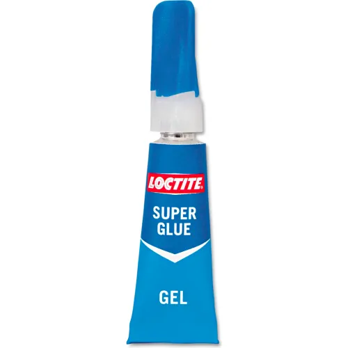 Super Glue Gel, .07 Oz Tube (2-Pack) - Instant Adhesive, Dries Clear