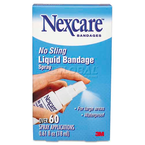 3M Nexcare 11803 NoSting Liquid Bandage Spray, .61 oz.
