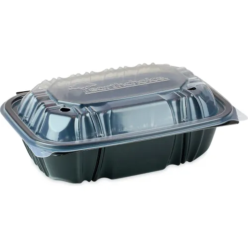 Pactiv Evergreen™ EarthChoice Container, 9"L x 6"W x 3"H, Pack of 140