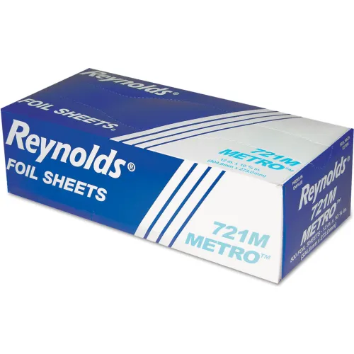Reynolds Wrap® Metro Pop-Up Aluminum Foil Sheets, 10-3/4L x