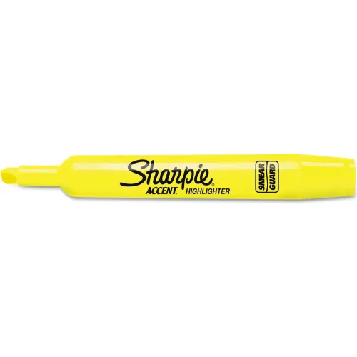 Sharpie® Accent Tank Style Highlighter, Chisel Tip, Fluorescent