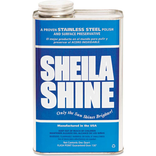 Sheila Shine Stainless Steel Cleaner & Polish, Gallon Can - SSI4EA