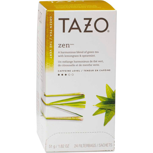 Tazo® Tea Bags, Zen, 1.82 oz, 24/Box