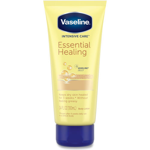 Vaseline&#174, Intensive Care Essential Healing Body Lotion, 3.4 oz Squeeze Tube