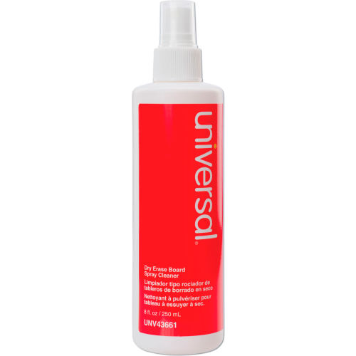 Universal® Dry Erase Spray Cleaner, 8 oz. Bottle 43661