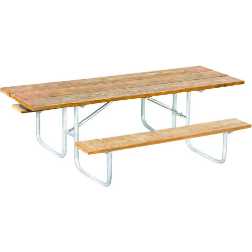 UltraSite® 8' Rectangular Picnic Table, ADA Compliant, Pressure Treated