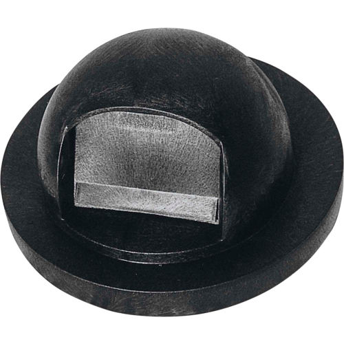 UltraPlay Plastic Dome Lid For 32 Gallon Trash Can, Black