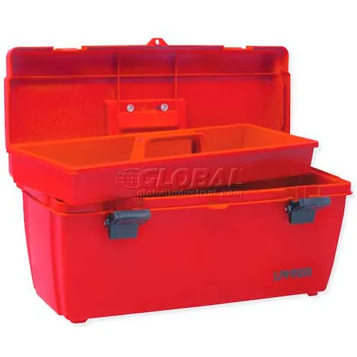 Urrea Plastic Tool Box, 9901, 20-14L x 8-3/8W x 8-3/8H