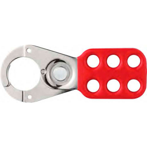 ABUS STO701 Steel Safety Lockout Hasp, 1" Jaw w/o tabs, 93101A - Pkg Qty 24