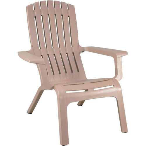 Grosfillex® Westport Adirondack Chairs - French Taupe - 14/Pack