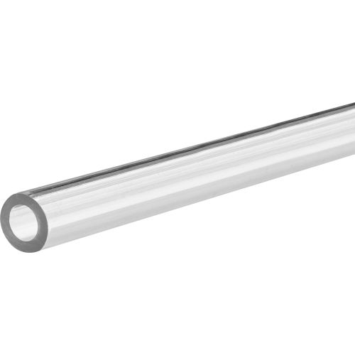 USA Sealing Foam PETG Tube 72"L x 1/2" ID x 3/4" OD, Clear