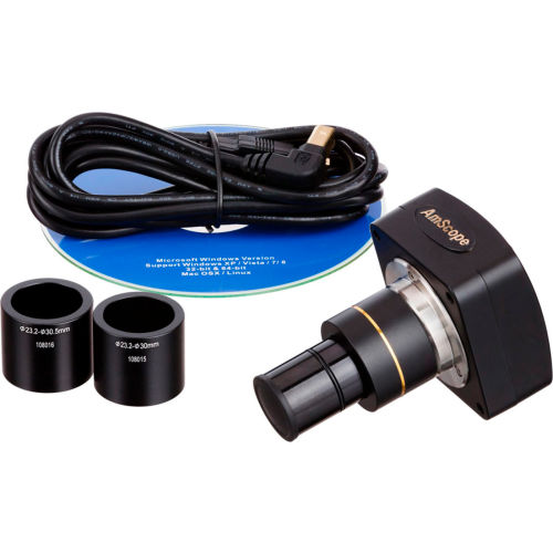 AmScope MU300 3MP USB2.0 Microscope Digital Camera & Software
