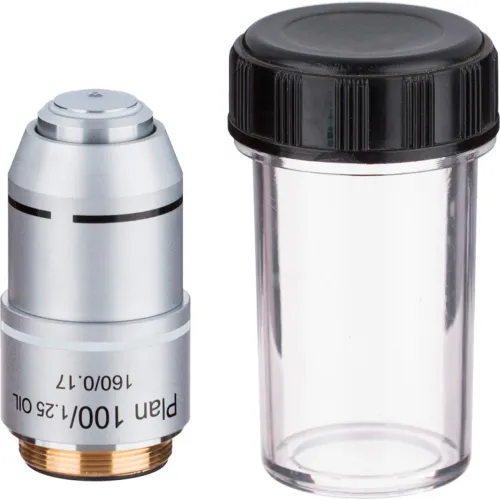 AmScope PA100X 100X Plan Achromatic Microscope Objective Lens