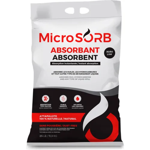 Microsorb 100% Natural Absorbent, 25 Lb. Bag