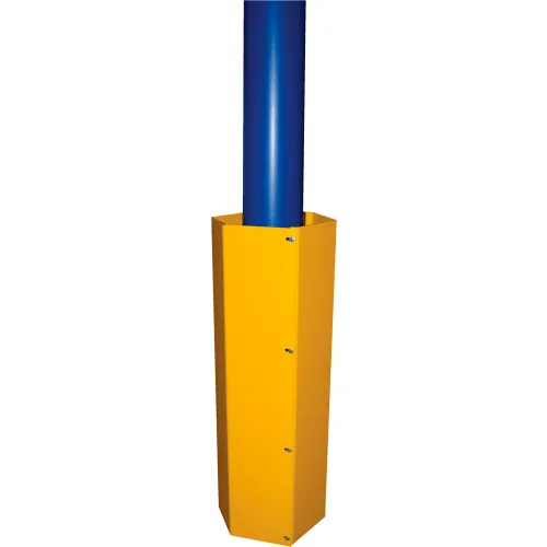 Hexagonal Steel Column Guard 48"
