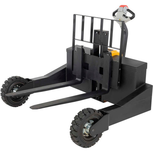 Rough Terrain Electric Powered Pallet Jack Truck RTEPT348 48" Usable