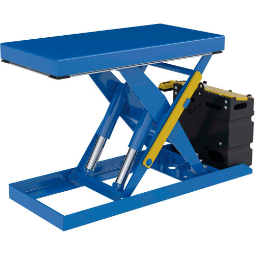 Powered Scissor Lift Table with Hand Control 20&quot; x 40&quot; - 2500 Lb. Capacity