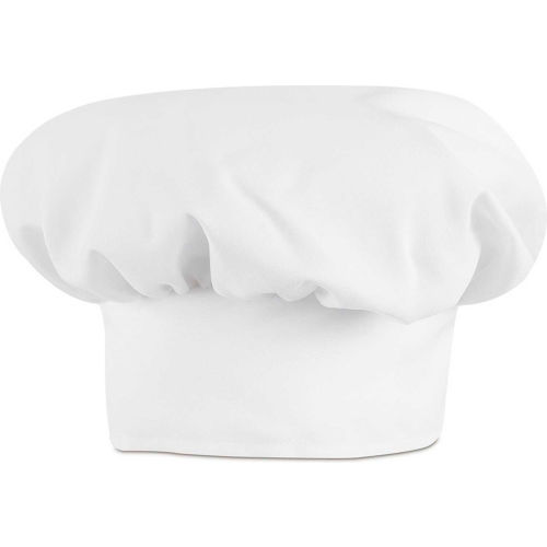 Chef Designs Chef Hat, White, Polyester/Cotton, L