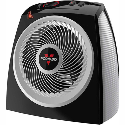 Vornado Personal Vortex Heater VH10, 750/1500W, Black