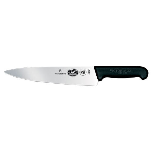 Victorinox 10 Chefs Knife, Black Fibrox Handle 40521
