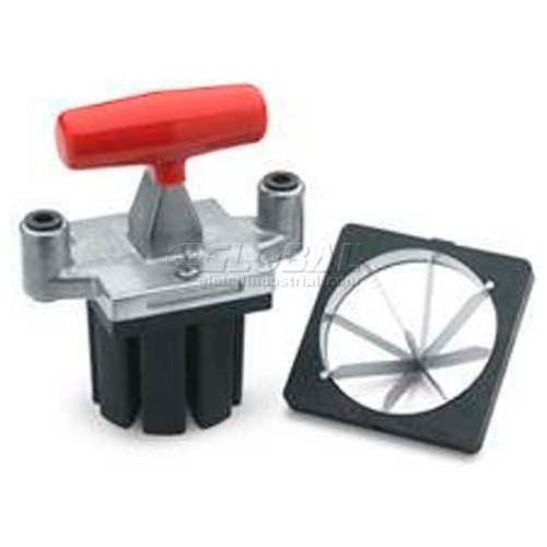 Vollrath® Redco T-Handle Pusher Block & Amp, 15076, 8 Section Wedge, Wall Mount