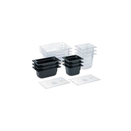 Vollrath&#174; 1/4 Solid Super Pan 3&#174; Cover - Clear - Pkg Qty 6