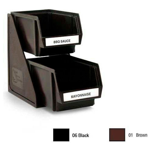 Vollrath® Self-Serve Dispenser System, 4840-06, 2-Tier, Black