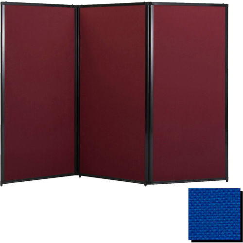 Privacy Screen, 88" Fabric, Royal Blue