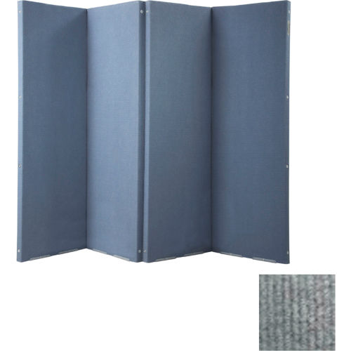 VersiPartition Acoustical Panel, 8' x 6'6", Gray