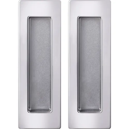 Valusso Design Flush Pull Handle, Chrome