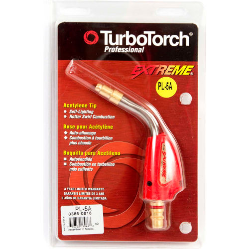TurboTorch&#174; Extreme&#174; Self Lighting Replacement Tip, PL-5A Tip Swirl, Air Acetylene,2080BTU