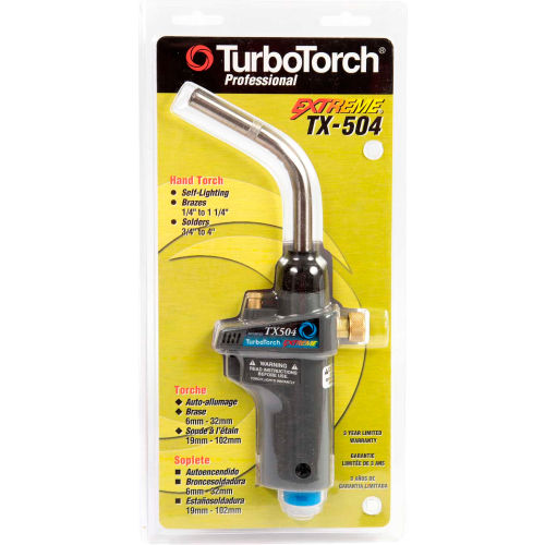 TurboTorch® Extreme® Self Lighting Torches, TX504 Torch Swirl, MAP-Pro/LP Gas