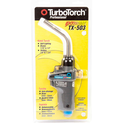 TurboTorch® Extreme® Self Lighting Torches, TX503 Torch Swirl, MAP-Pro/LP Gas