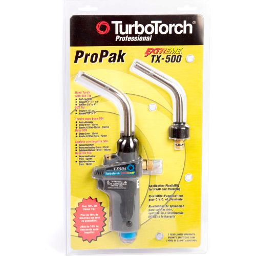 TurboTorch® Extreme® Self Lighting Torches, TX500 Torch Swirl, MAP-Pro/LP Gas