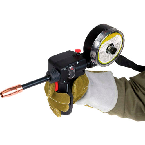 TWECO® Rebel™ 235 Spool Gun, 12 ft., 200A, GMAW/AI, 60% Duty Cycle, Black