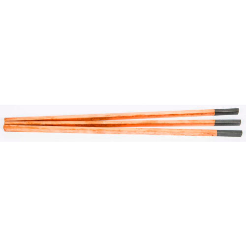 ARCAIR® Copperclad® All Purpose Copperclad Flat Gouging Electrode, 3/8"Dia. x 3/16" x 12"