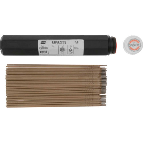 ESAB® Sureweld 7014 Mild Steel Stick Electrodes, 1/8"Dia. X 14", 50 Lb.