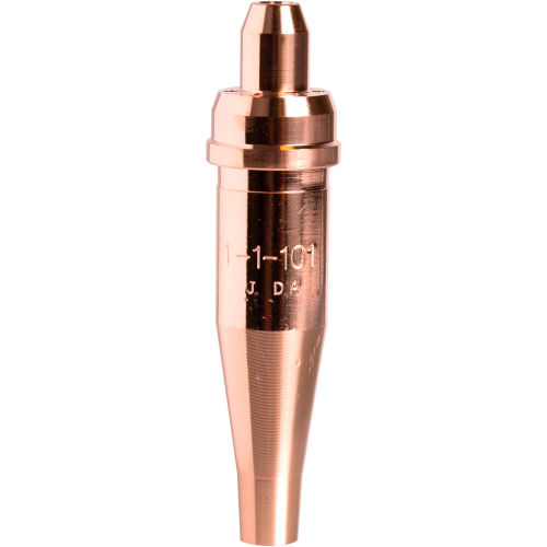 Victor® Style 1-101- Size #1 Acetylene Cutting Tip, Brass, 3/4" Metal Cutting Capacity