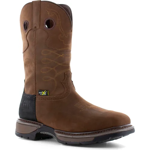 Frye Supply Safety-Crafted Western Work Boots w/ Steel Toe  display picture 3