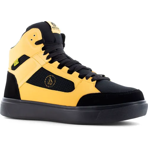 Evolve Skate Inspired High Top Work Shoes, Composite Toe, Size
