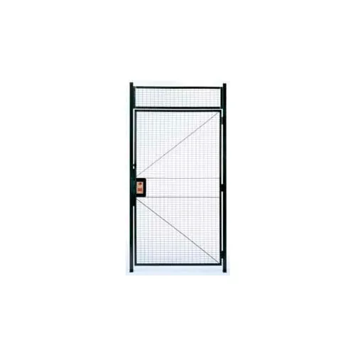 WireCrafters® 840 Style, Woven Wire Hinge Door, 4'W x 7'H, 8