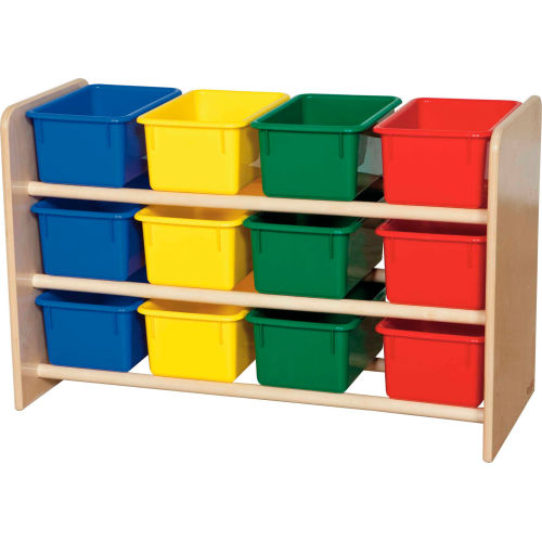See-All Storage with Twelve Assorted Trays