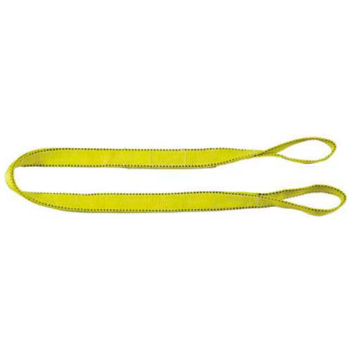 Liftex® Pro-Edge® 1"W 8'L 2 Ply Eye & Eye Poly Web Sling Twisted Eyes