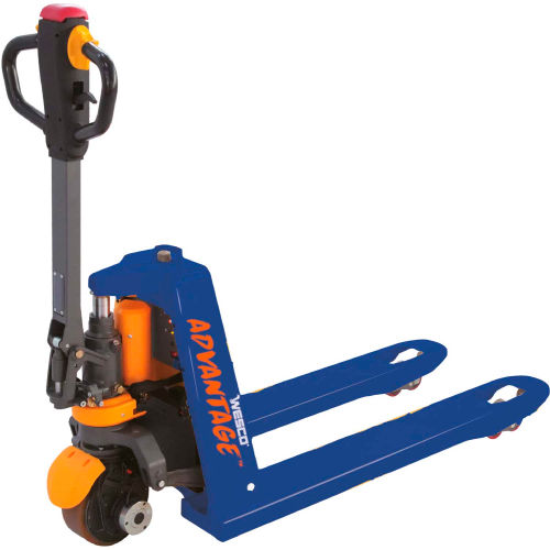 Wesco® Advantage Pro SelfPropelled Electric Pallet Jack Truck 27x48