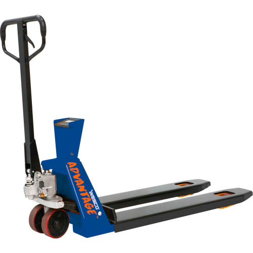 Wesco® Advantage Pro Max Pallet Jack Scale Truck 27"W x 45"L 4400 Lb