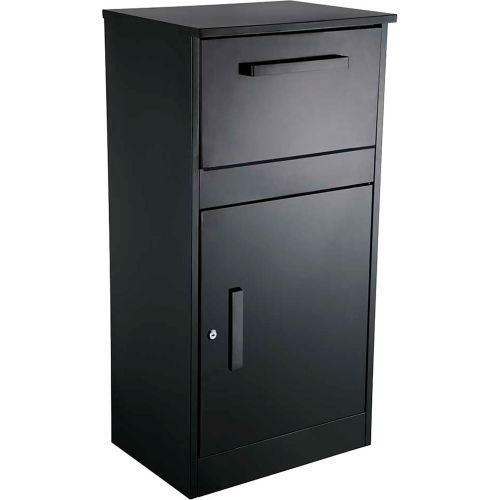 Winfield Series ParcelDefender Freestanding Mail/Parcel Box WF-PB003 Black