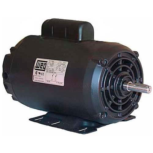WEG Compressor Duty Motor, 00518OS1CCD184T, 5 HP, 1800 RPM, 208230
