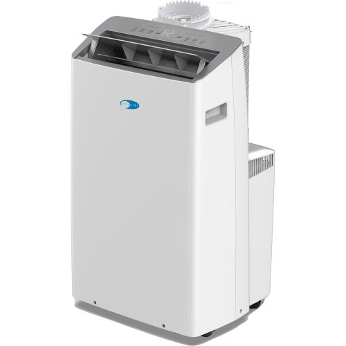 Whynter ARC-1230WNH Portable Air Conditioner/Dehumidifier, Dual Hose Cooling, 14000 BTU, 115V, White