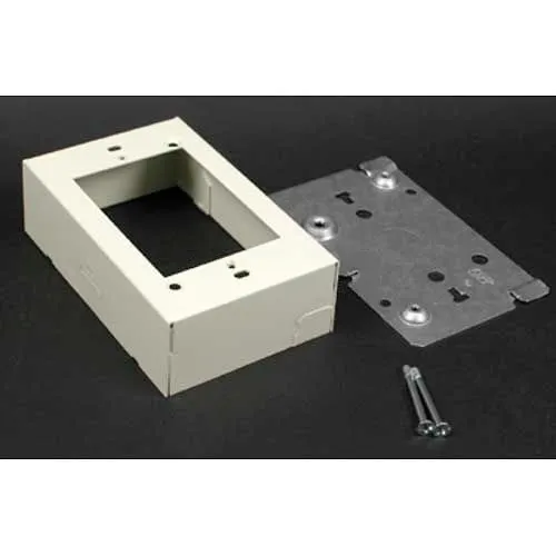Wiremold 5741wh Device Box, White, 4-5/8"L