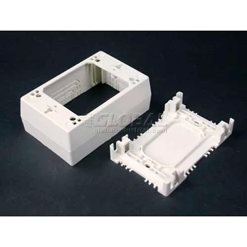 Wiremold Nm2048-Wh 1-Gang Deep Device Box, White, 4-3/4